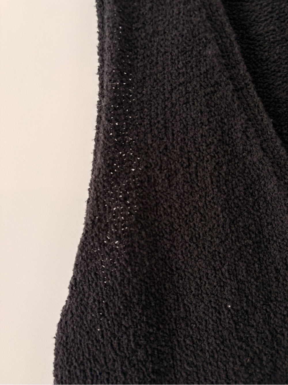 Only Black Textured Button-Front Tank Top - Picture 3 of 3